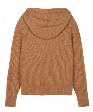 Soft hoodie sweater 1087 Caramel