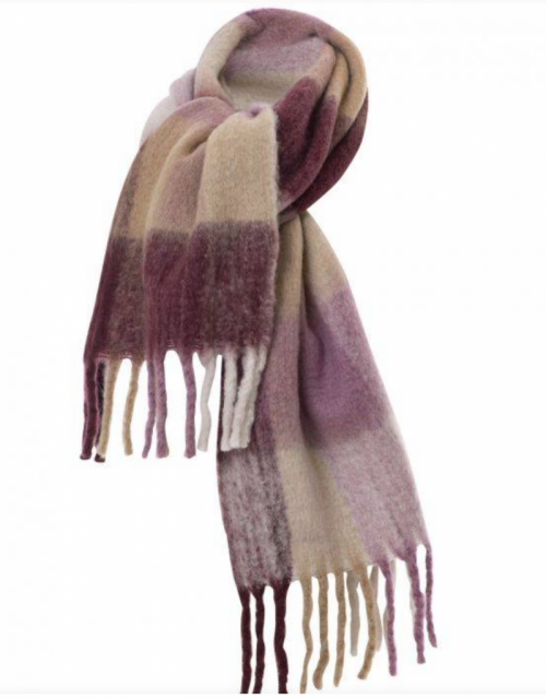Padma scarf 522 Mauve Pink