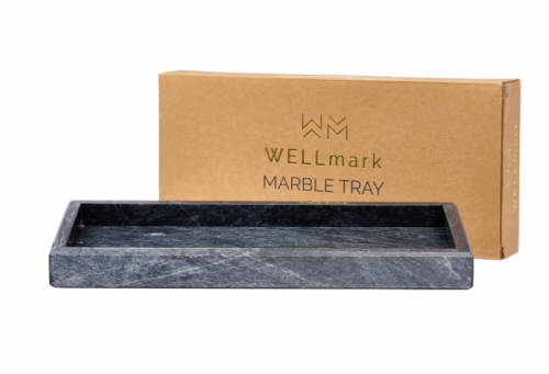 Marble tray dark grey Dark grey