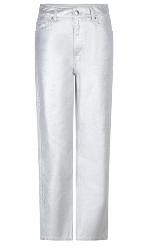 Axelle straight crop jeans 191 SILver