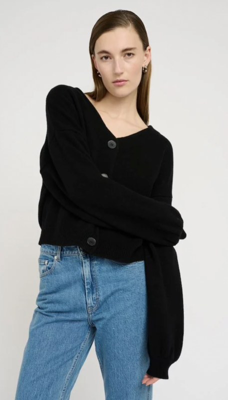 Mani GZ wool cardigan NOOS 100017 Black