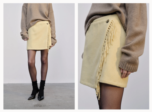 Windy Skirt Pake Yellow