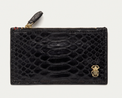 Python card holder Helena Black